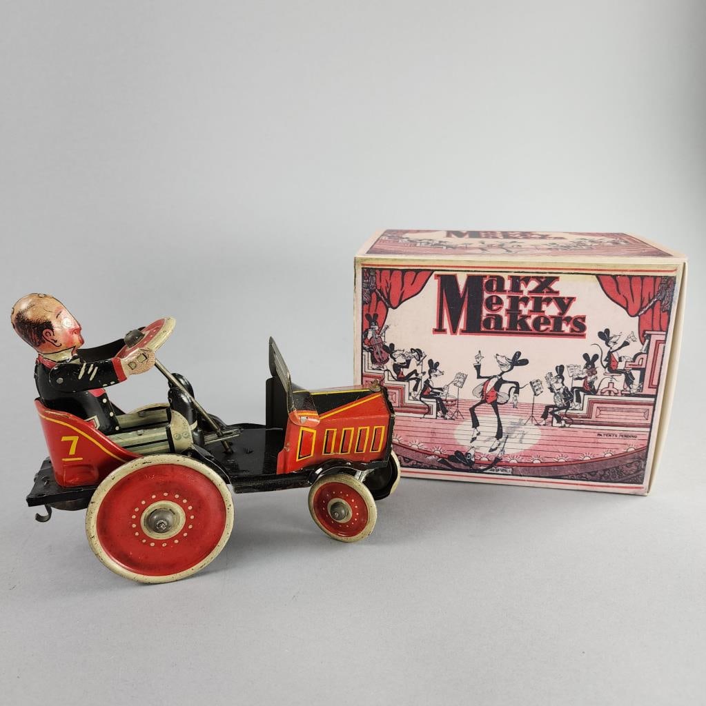 Marx Wind Up Coo Coo Car and Merry Makers Box Only (1 of 11)