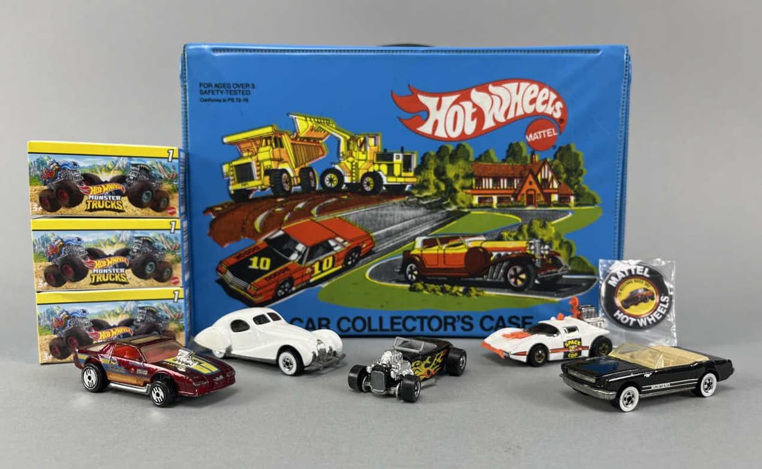 Hot Wheels Collector Case, Monster Trucks, Cars (1 of 9)