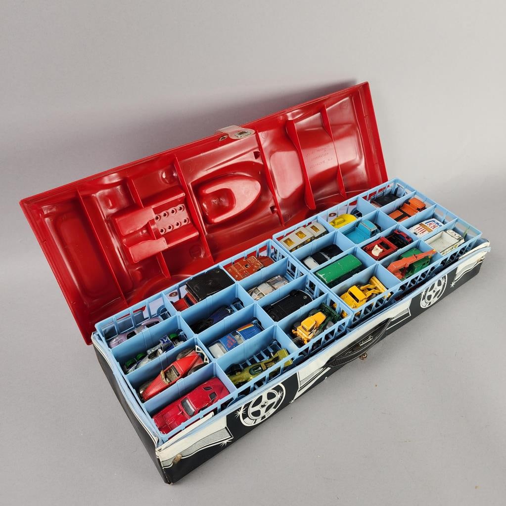 Die Cast Car Collection in Matchbox Carrying Case (1 of 5)