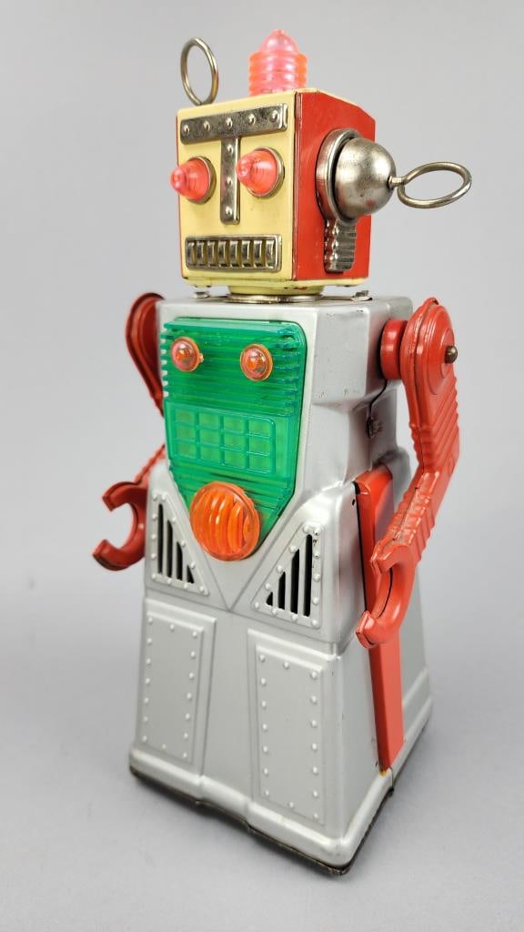 KO Japan Tin Litho Battery Op Chief Robotman (1 of 6)