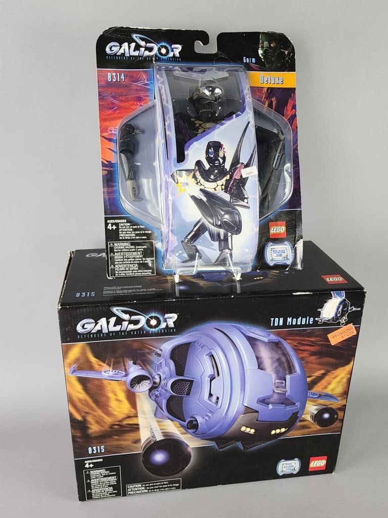 Lego Galidor TDN Module 8315 & Gorm Deluxe 8314: Both are factory sealed.