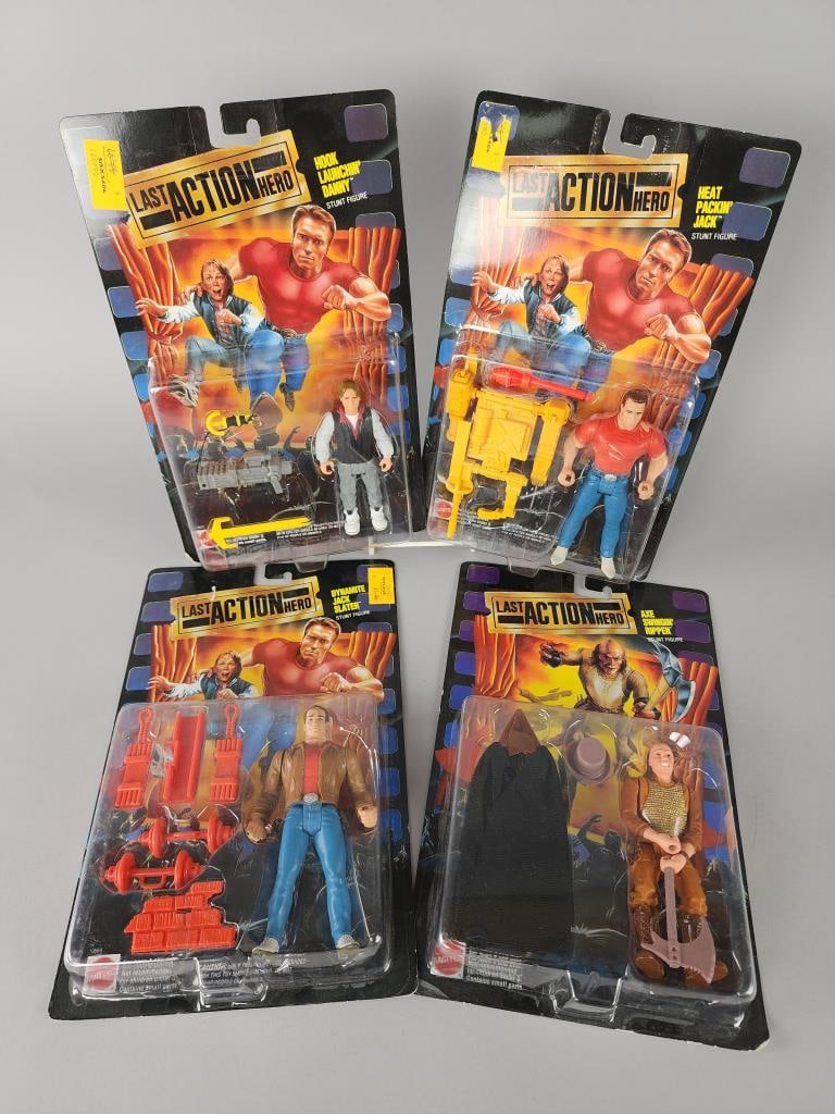 Mattel Last Action Hero Figures Factory Sealed (1 of 3)