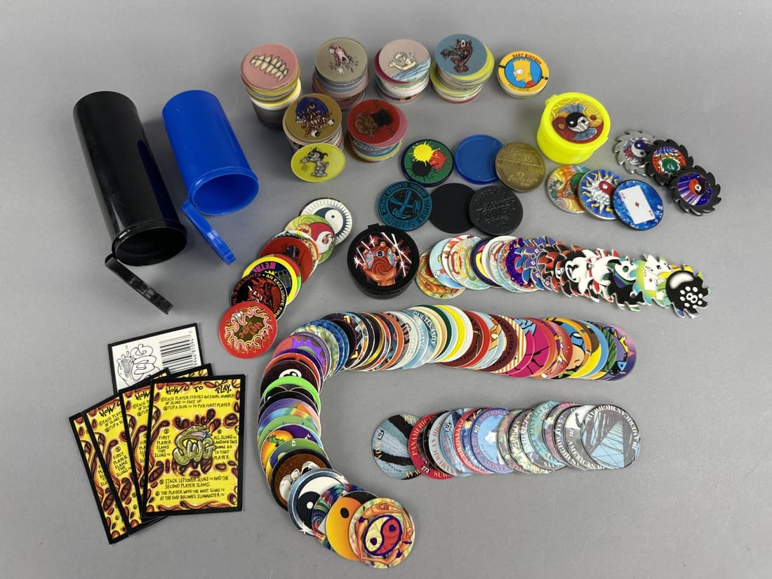 200+ Hammer Slammer Jammer Pogs Slug Street Kaps: Imperial Slammer WhammersHammer Slammer Special Mondo Metal