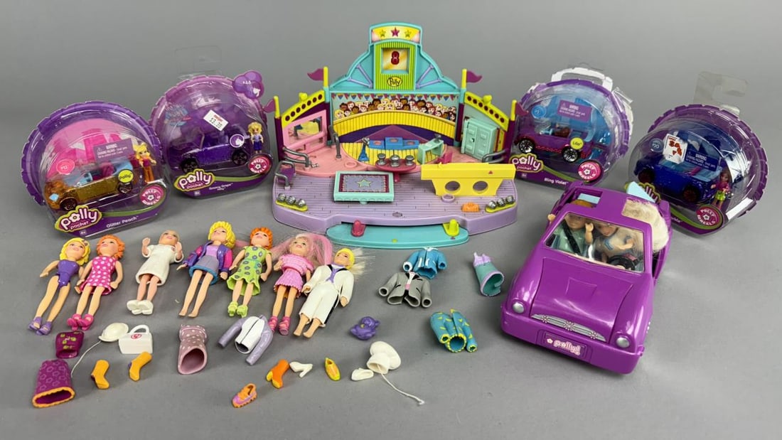 Mattel Polly Pocket Polly Wheels and More (1 of 8)