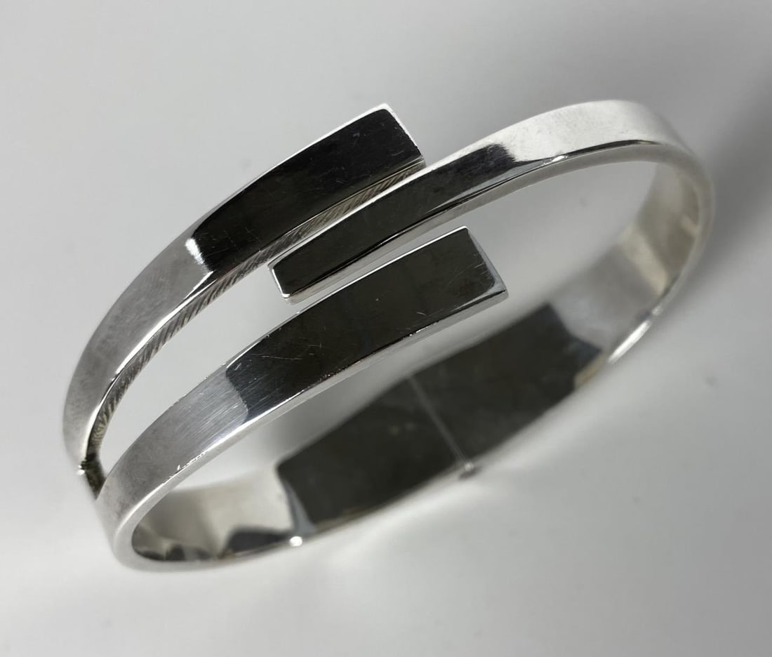 Vintage Dulce Taxco Mexico 950 Sterling Bracelet (1 of 5)