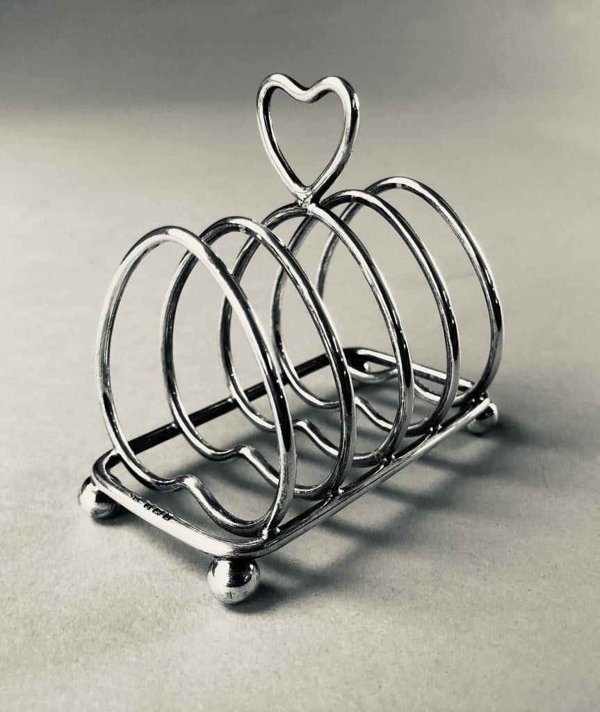 1926 English Sterling Toast Rack George Unit (1 of 7)