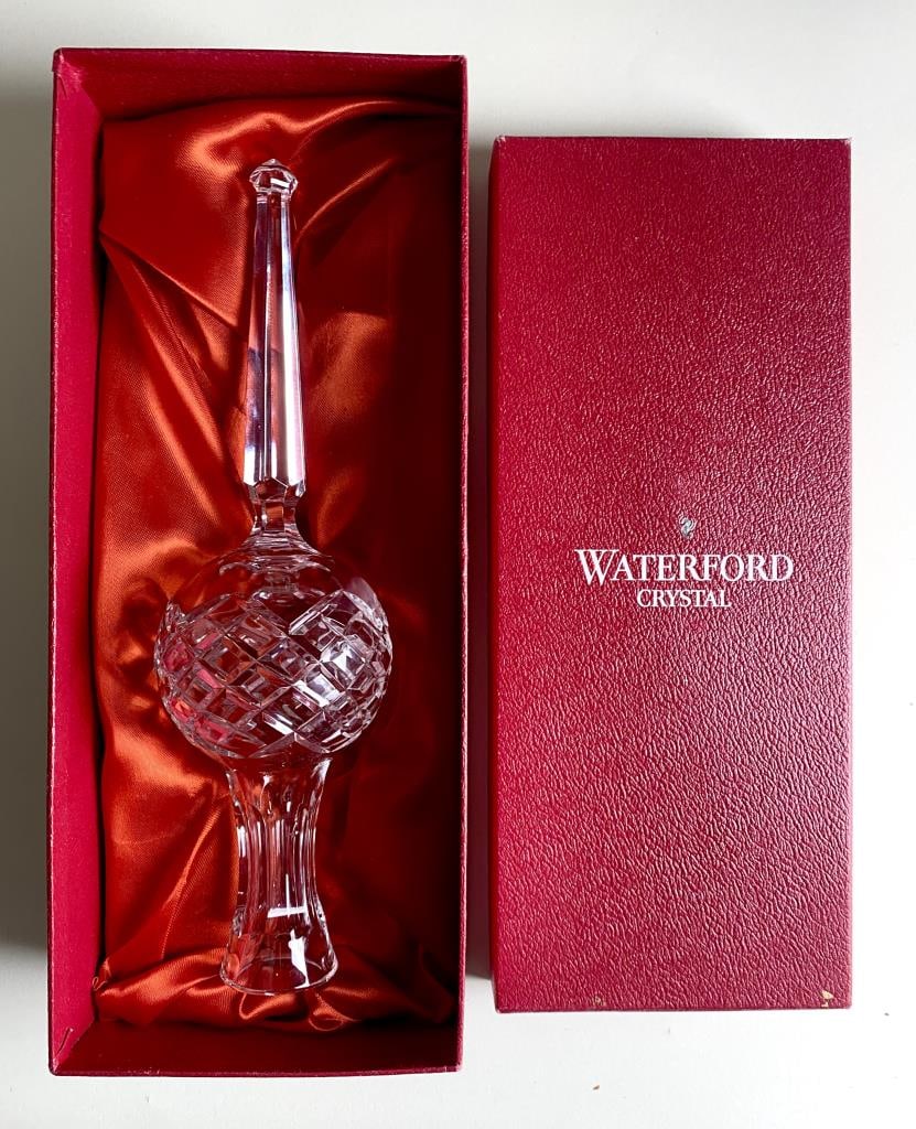 Waterford Irish Crystal Christmas Tree Topper (1 of 5)