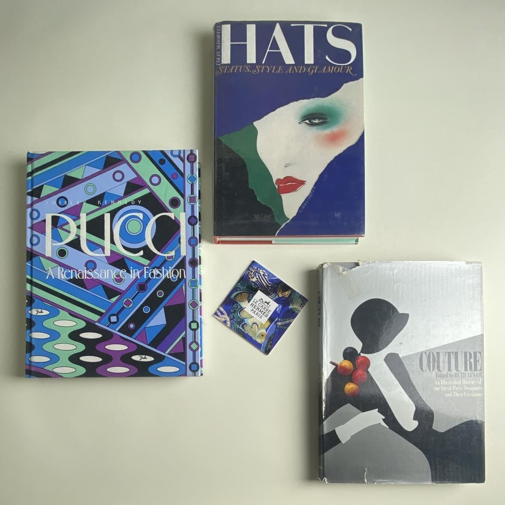 Vintage Fashion Design Books - Pucci, Hermes... (1 of 12)