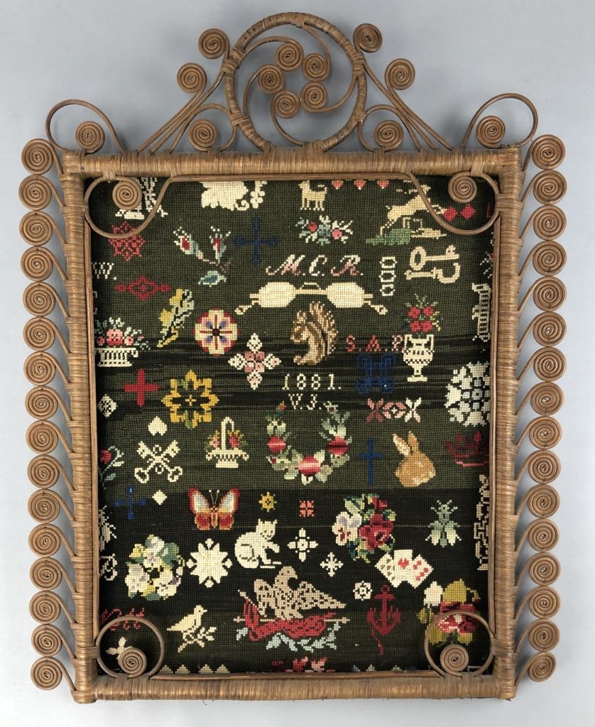 Needlepoint Sampler Mixed Imagery (1 of 11)