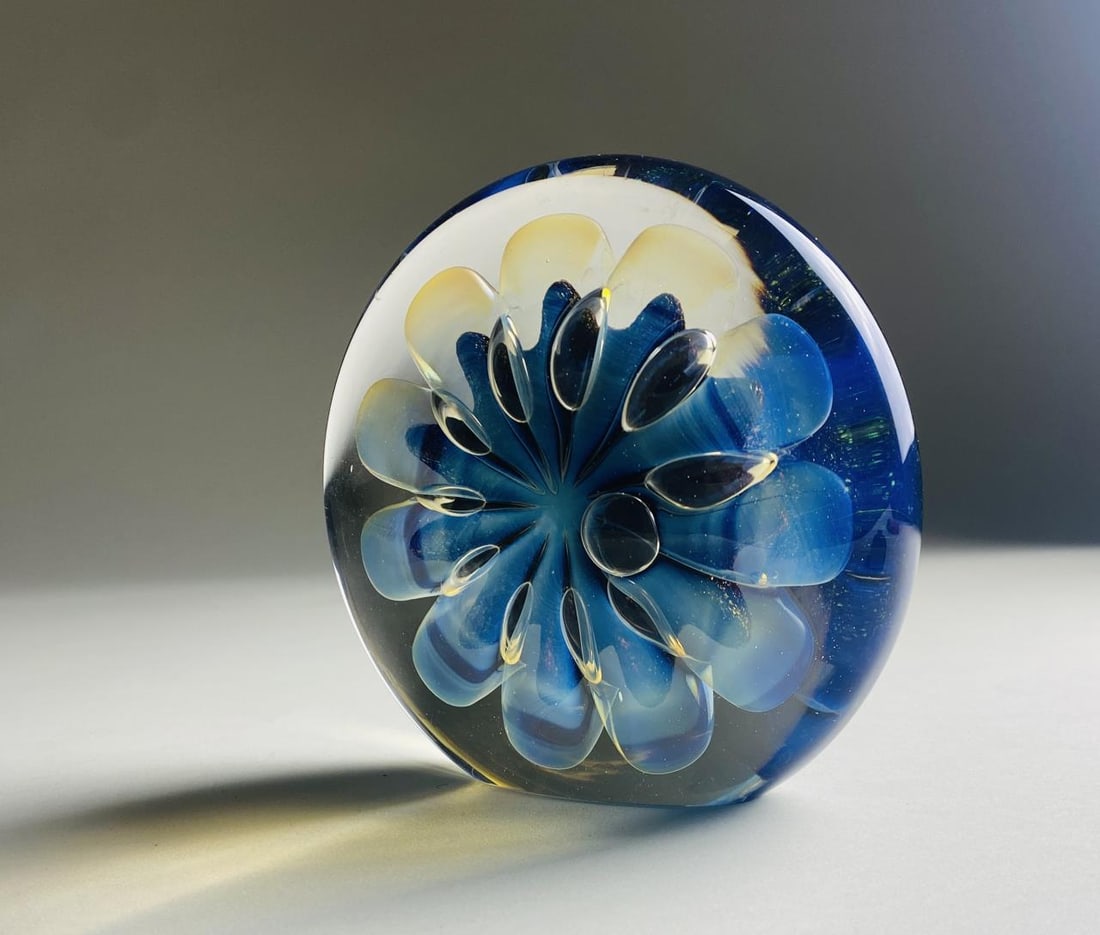 Robert Eickholt Art Glass Sea Anemone Sculpture (1 of 5)