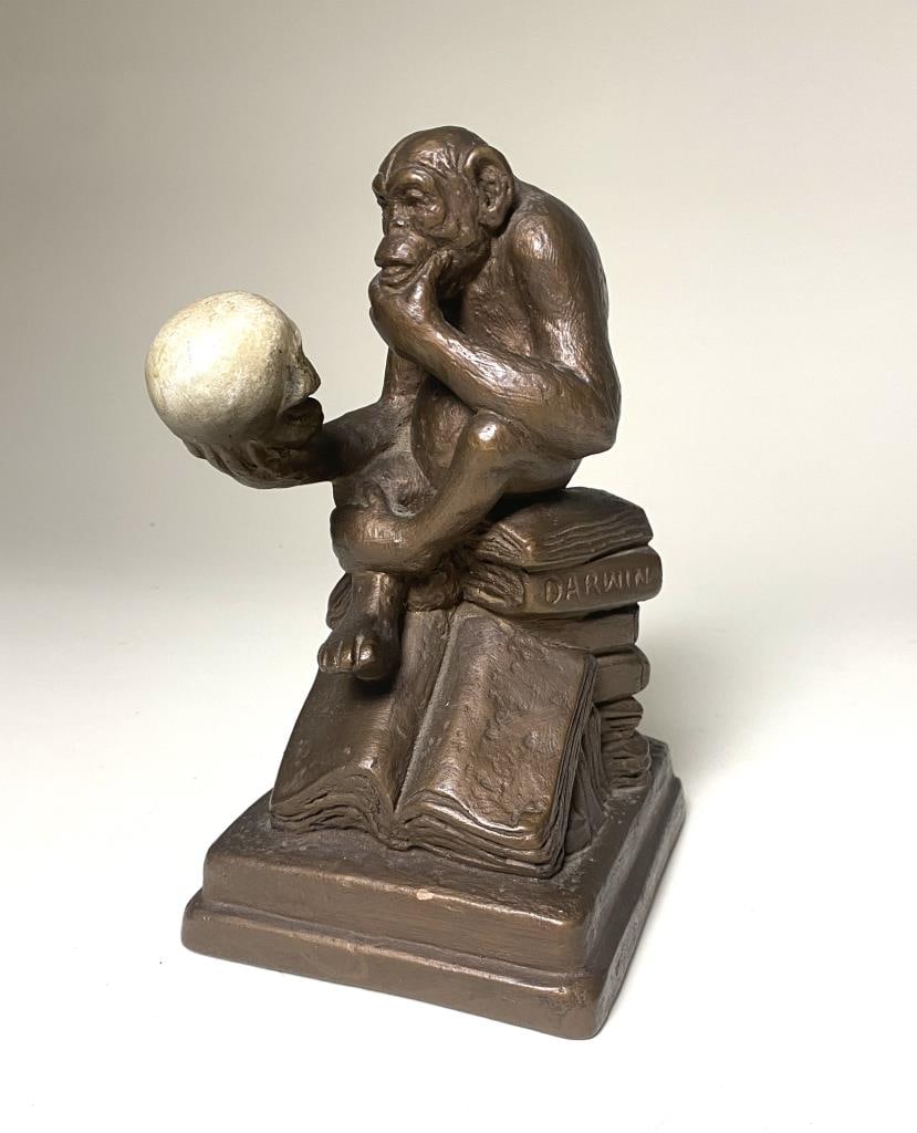 Darwins Theory of Evolution Monkey Sculpture 1962 (1 of 7)