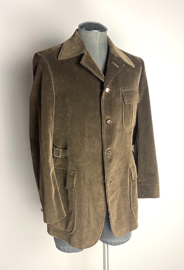 Circa 1970s Daks London Brown Corduroy Jacket (1 of 6)