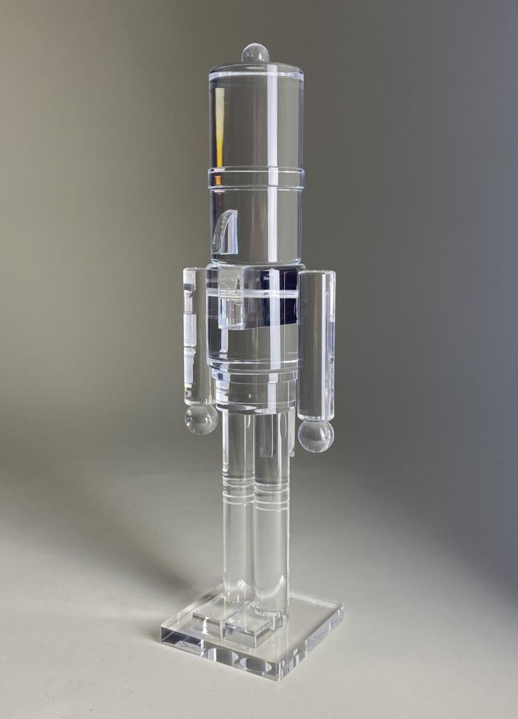 Contemporary Modernist Acrylic Nutcracker (1 of 6)