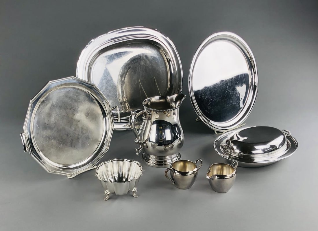 Collection of Silverplate Serving Dishes (1 of 20)