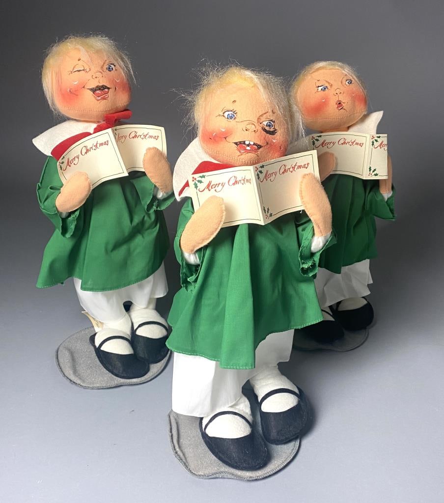 Annalee 3 Piece Christmas Choir Figures (1 of 4)