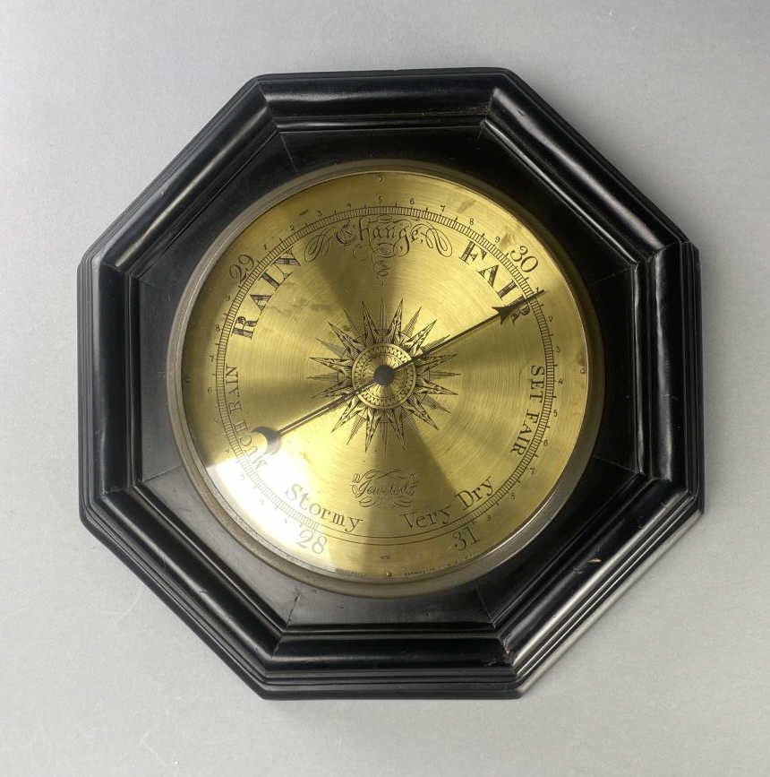 P.F. Bollenbach Brass Faced Barometer (1 of 4)