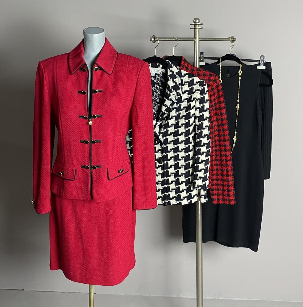 St. John Collection Knit Suit, Separates, Jewelry (1 of 14)