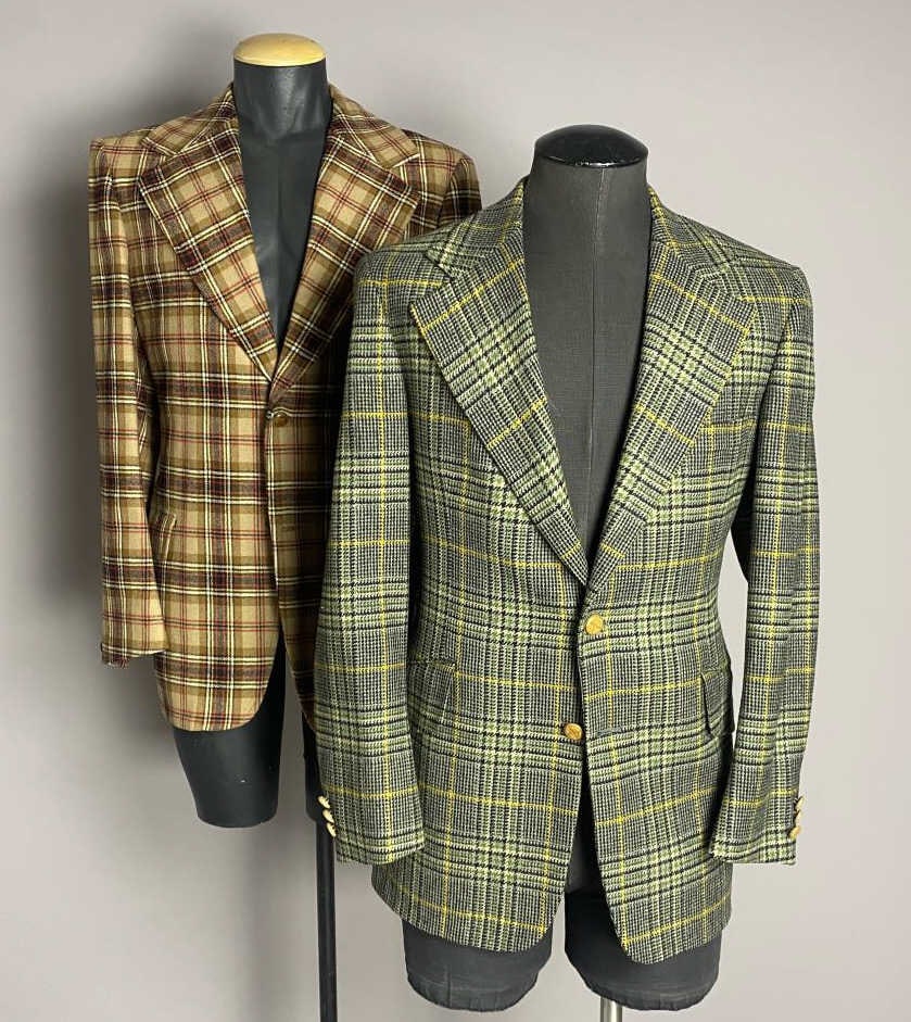 1970s Men's Plaid Tweed Blazers, Hughes & Hatcher (1 of 11)