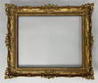 Gilt Wood Frame with Applied Gesso 25" x 21-1/4"