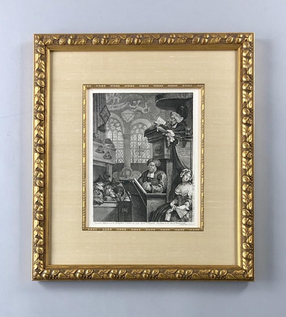 The Sleeping Congregation After William Hogarth (1 of 6)