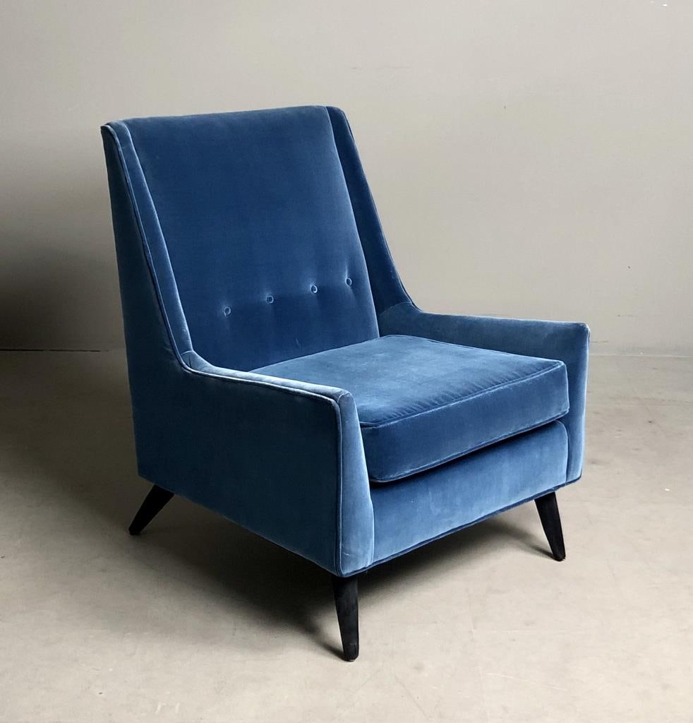 Paul McCobb Style High Back Lounge Armchair (1 of 10)