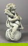 Concrete Garden Statue of a Putti with a Zampogna