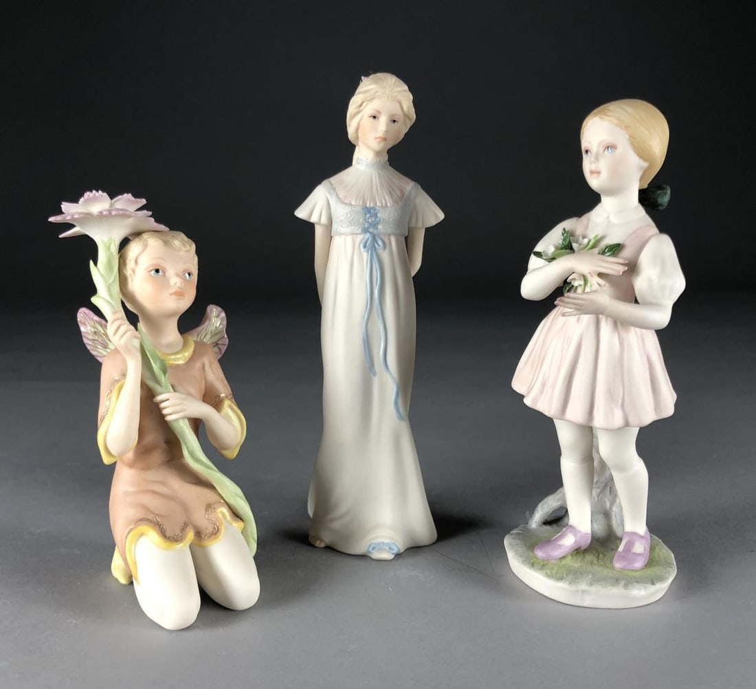 3 Cybis Studios Porcelain Figures of Girls & Fairy (1 of 18)