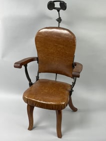 Antique American W.D. Allison Medical Exam Chair
