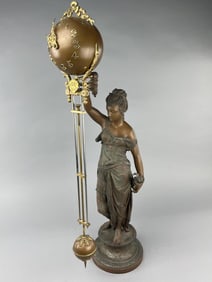Ansonia "Diana" Mystery Swinging Arm Clock