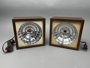 2 Vintage Realistic 90's Xenon Strobe Lights