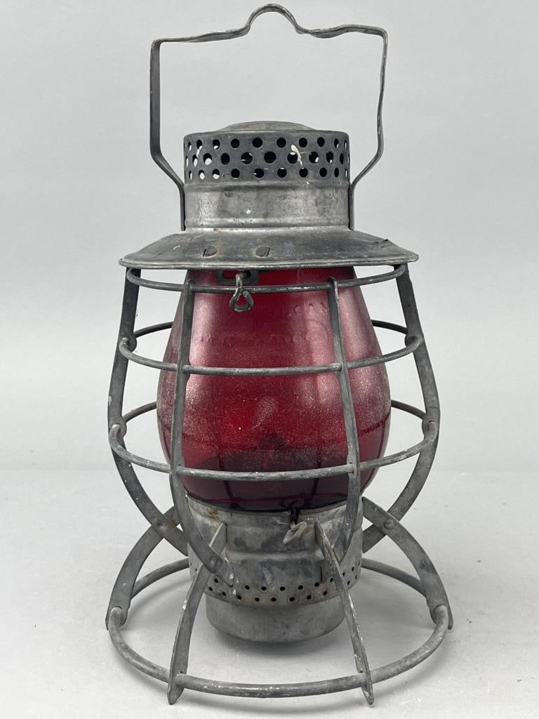 Dietz No. 39 Railroad Lantern Steel Clad Ny