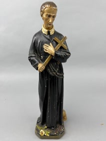 Saint Gerard Gothic Style Plaster Statue