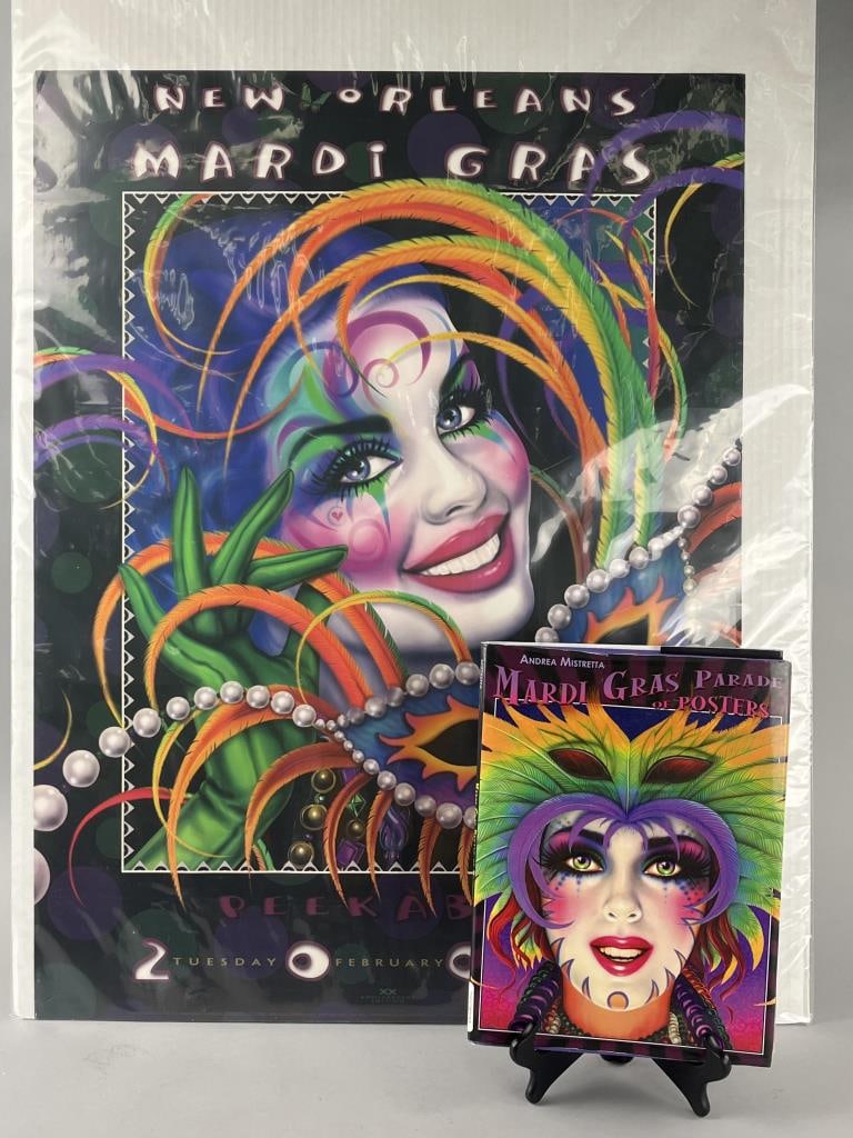 2005 Mardi Gras Poster & Book (1 of 1)