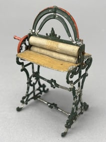 Miniature Clothes Mangle, German