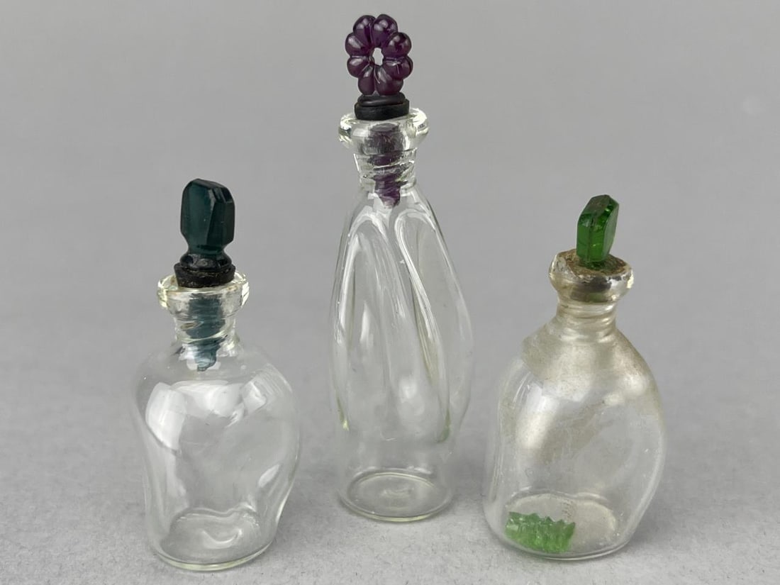 German 1830'S Pinch Bottles (1 of 2)