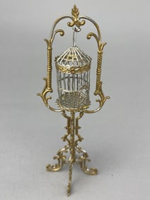 German Birdcage, 6", Ca.1890