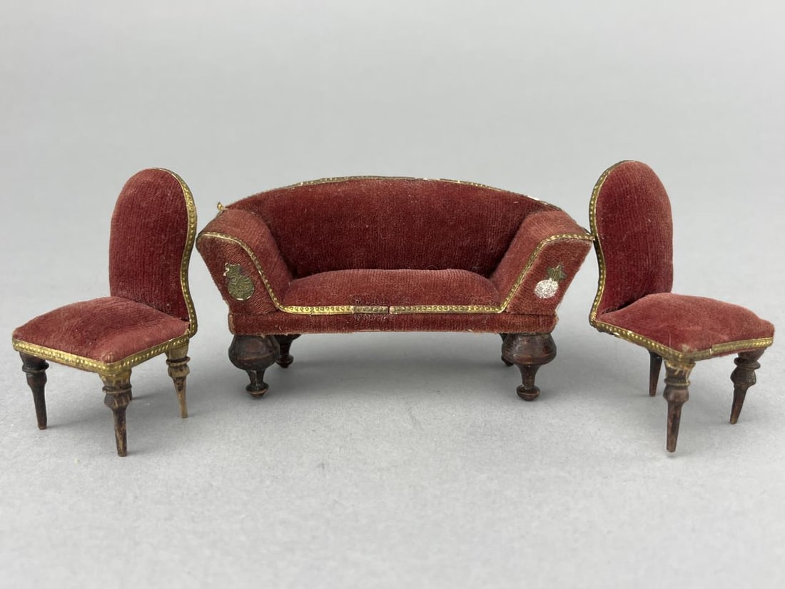 German Biedermeier Parlor Set, 1/2" (1 of 4)