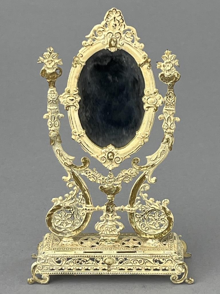 French Filigree Cheval Mirror, 1960'S (1 of 3)