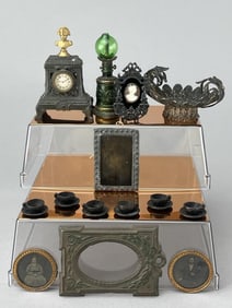 Dark Metal Victorian Items