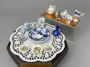 Group Of Porcelain And Pottery