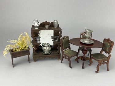 German Dining Furniture, 19Th C