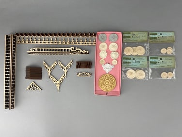 Dollhouse Fretwork, Ceiling Medallions