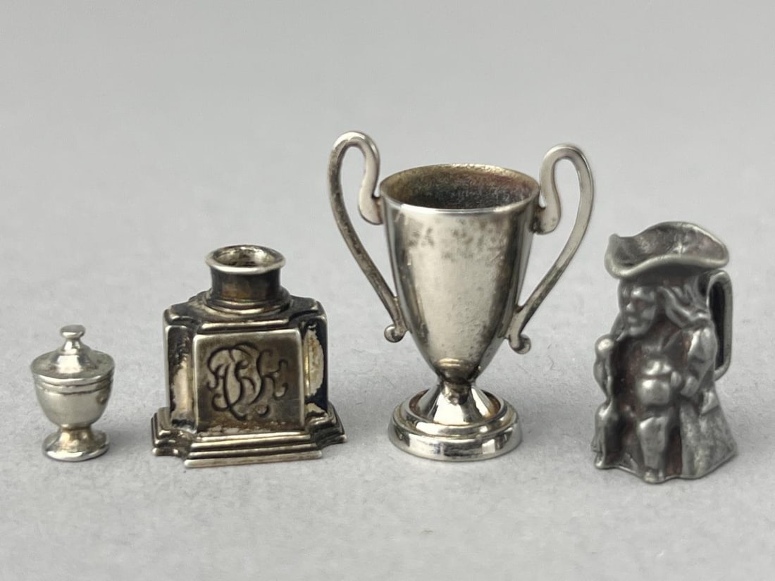 Sterling, Pewter Group Of Accessories (1 of 6)
