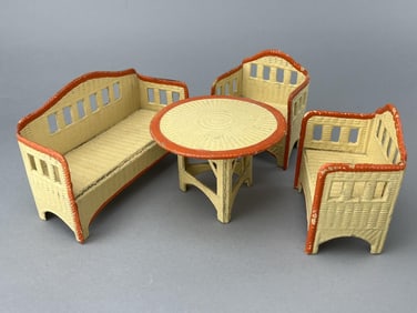 German Mission Style Furniture Set
