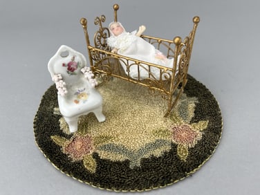 Porcelain Baby And Accessories