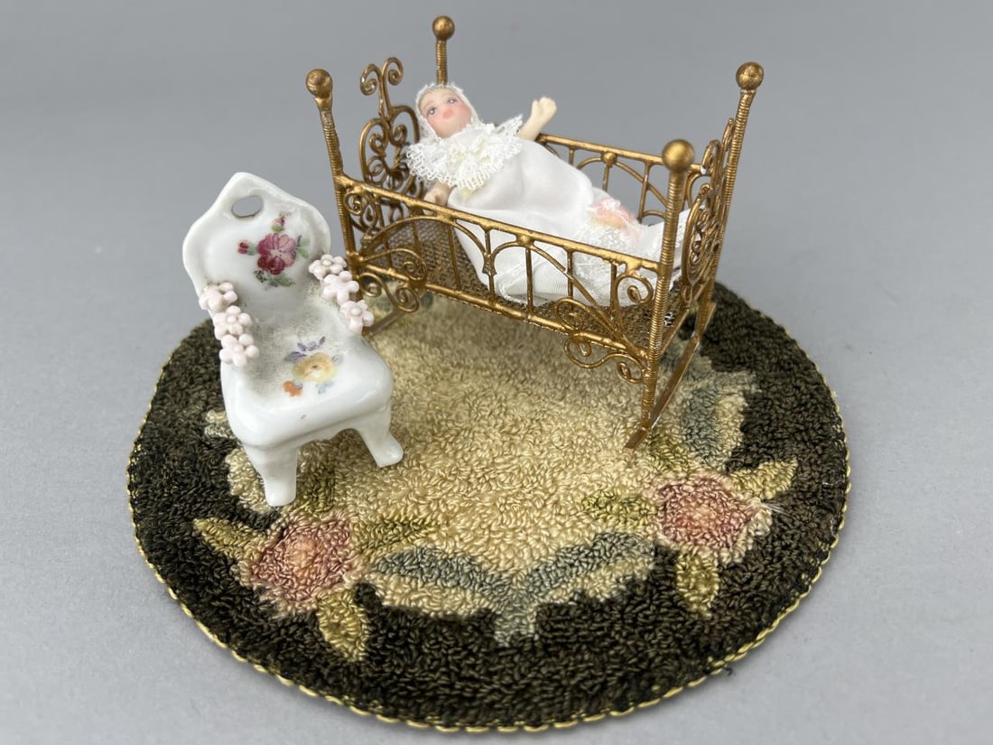 Porcelain Baby And Accessories (1 of 9)