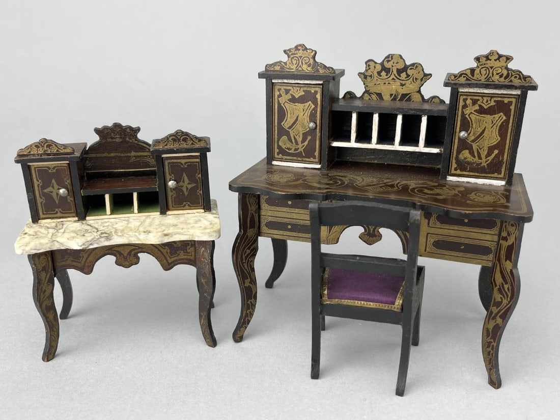 2 Biedermeier Writing Tables & Chair (1 of 2)