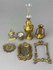 E & S Banquet Lamp, Mirror,Frame & More