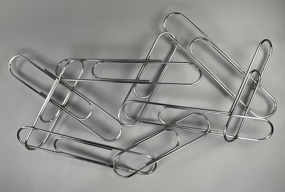 Curtis Jere Paper Clip Pop Art Wall Sculpture (1 of 10)