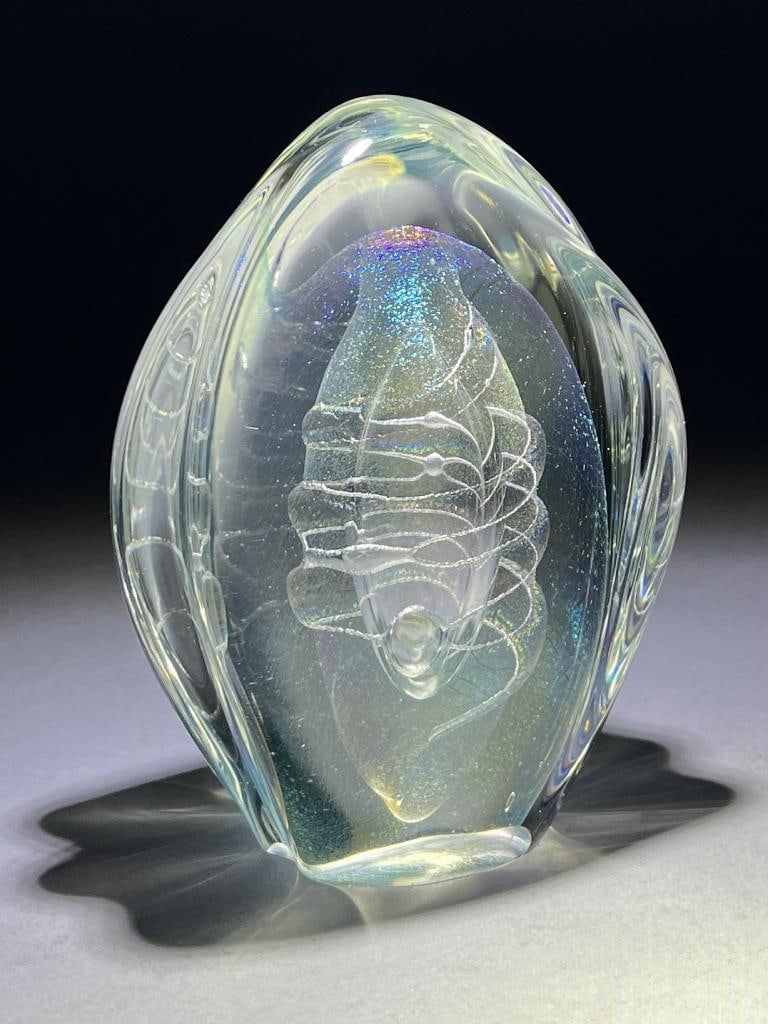 Robert Eickholt Iridescent Art Glass Sculpture (1 of 18)